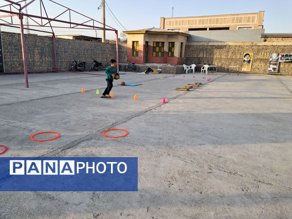 المپیاد ورزشی درون مدرسه‌ای در شهر جعفریه قم