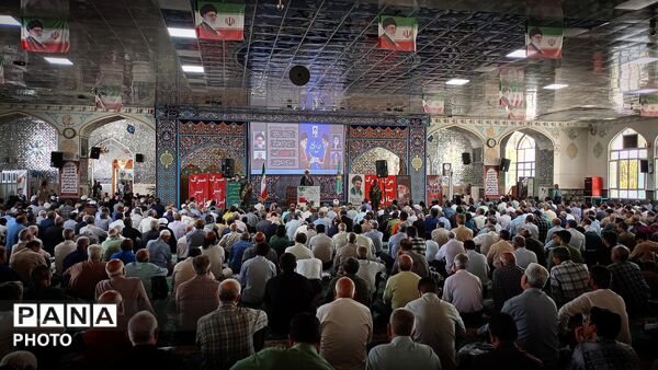 نماز عبادی سیاسی جمعه در شهرستان کاشمر 