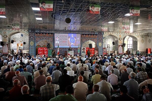 نماز عبادی سیاسی جمعه در شهرستان کاشمر 
