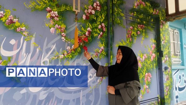 مراسم زنگ مهر در مدرسه فرهنگ خلیل آباد