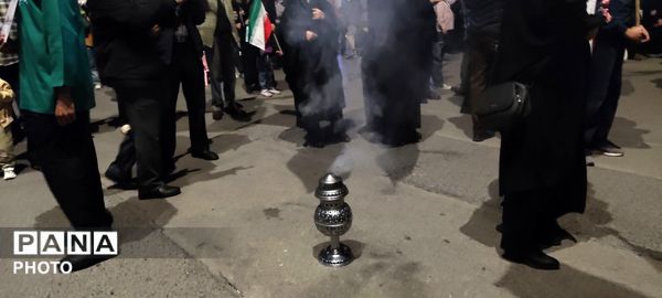 همایش عظیم وفاداری به وطن در بلوار فضل نیشابور