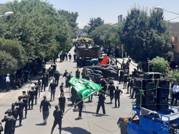 تجمع بزرگ سوگواران تاسوعای حسینی در سبزوار