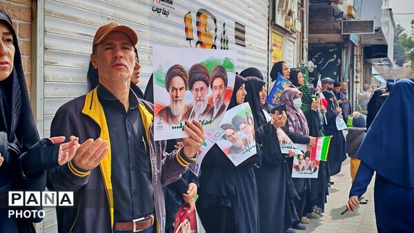 حضور حماسی مردم در راهپیمایی روز قدس در نیشابور 