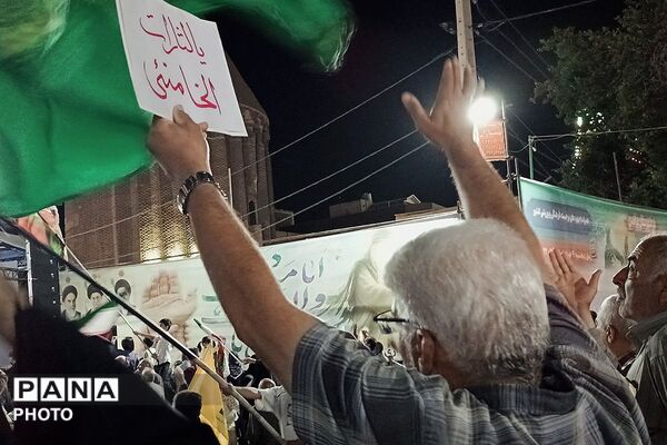 طنین دوباره شعارهای انقلابی در قلب ورامین