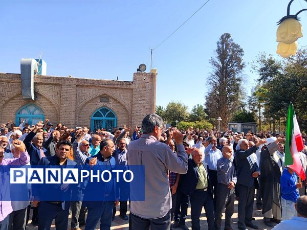 راهپیمایی بشارت نصر در کاشمر 