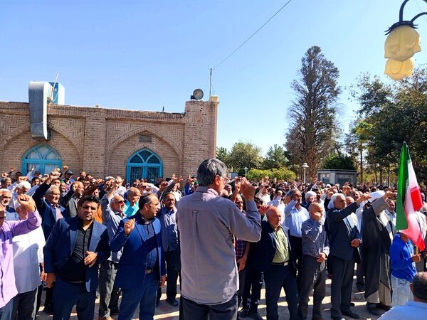 راهپیمایی بشارت نصر در کاشمر 