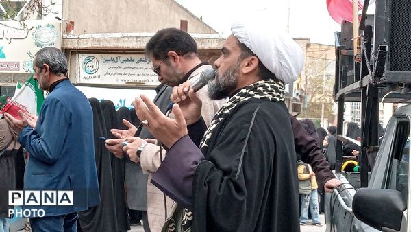 مراسم‌ چهلم رهبر شهید انقلاب در فاروج