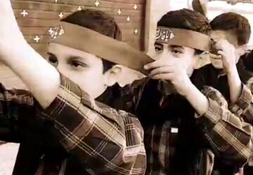 روایتی از دل دانش‌آموزان، روزی که مدرسه شهیدان تقی‌زاده عزادار حضرت زهرا(س) شد