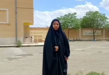 پویش دانش‌آموزی کاشت نهال به یاد رهبر شهید انقلاب و شهدای میناب 