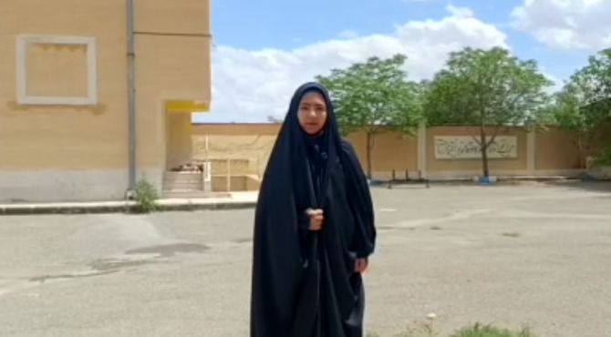 پویش دانش‌آموزی کاشت نهال به یاد رهبر شهید انقلاب و شهدای میناب 