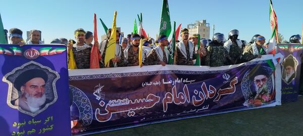 رزمایش اقتدار بسیجیان شهرستان بردسکن 
