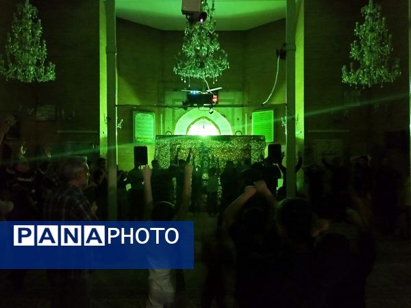 اعتکاف دانش‌آموزان منطقه ۱۶؛ دارالشهدای شهر تهران 