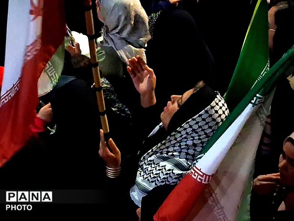 اجتماع مردمی شهرستان کاشمر در محکومیت جنایات رژیم صهیونسیتی 