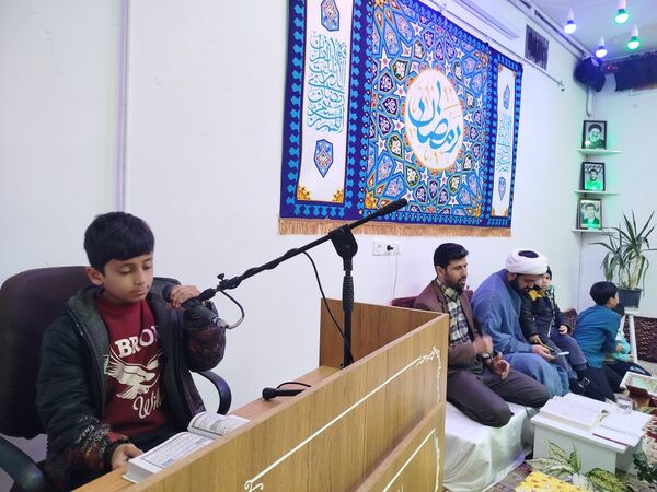 محفل انس با قرآن کریم در ماه مبارک رمضان در کاشمر