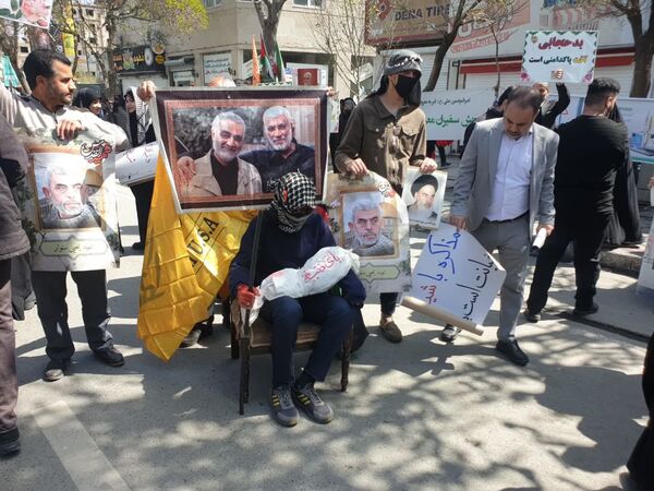 راهپیمایی روز قدس در میدان بیت المقدس