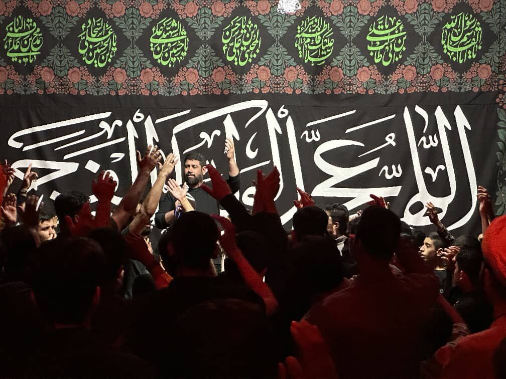 مراسم باشکوه ایام فاطمیه در هیات ریحانه النبی رودبار جنوب