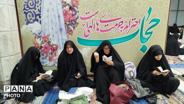 مراسم احیا و عزاداری شب اول قدر در فرهنگسرای سیمرغ نیشابور 