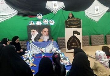 جشن تولدی برای شهدا در میبد 