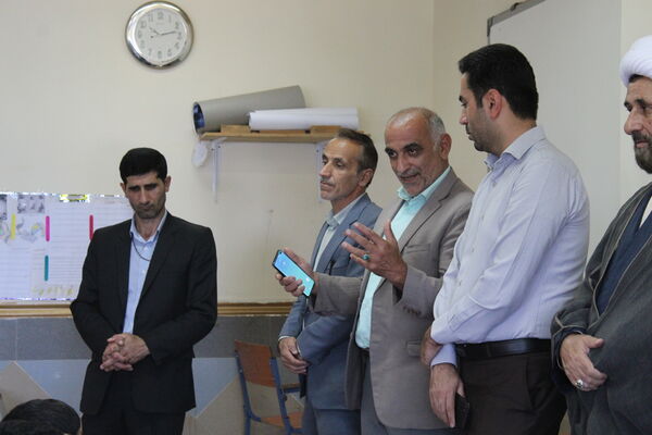 مانور بازگشایی مدارس بندپی شرقی