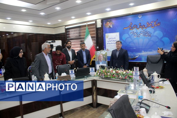 نشست خبری مدیرکل آموزش و پرورش استان بوشهر 