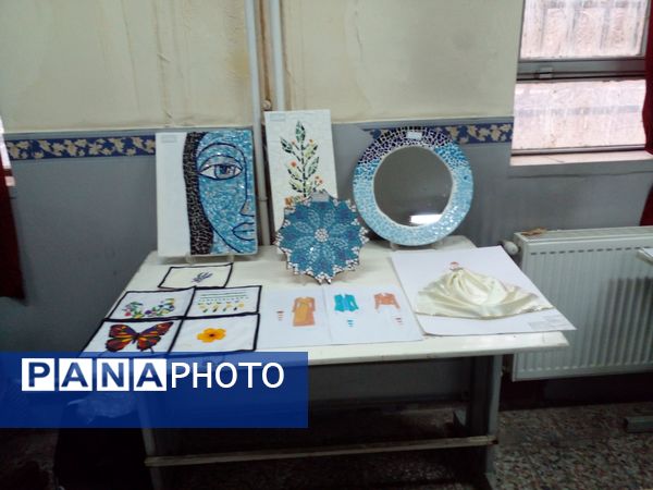 برگزاری نمایشگاه مهارت‌محور دختران هنرستانی ملارد