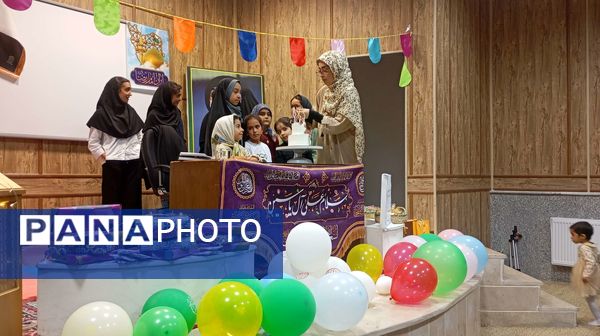 جشن روز دختر و حضور خادمان حرم امام رضا (ع) در فاروج