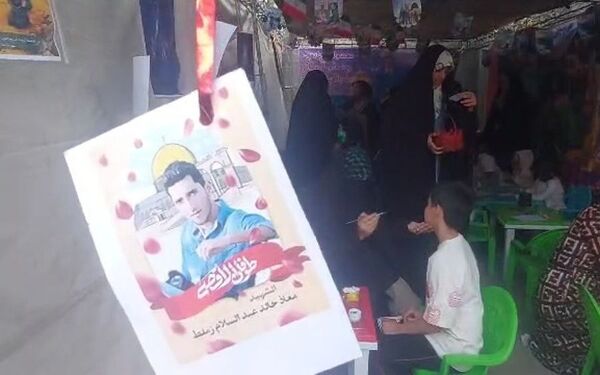 یادواره ۲۷۰ شهید  در مقبره شهید گمنام بوستان حضرت ام البنین(س) ناحیه یک شهرری