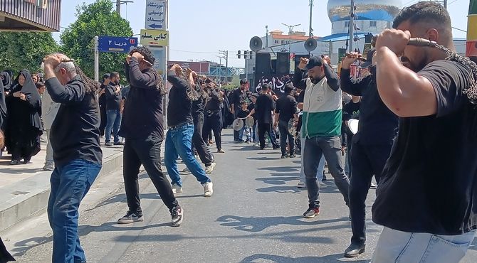 محمودآباد سوگوار امام مهربانی‌ها