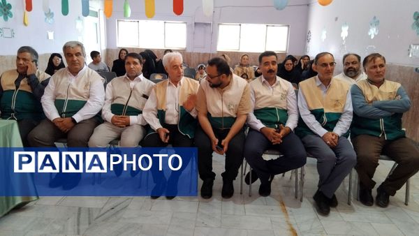 مراسم استقبال از زائر اولی‌های مددجویان مرکز توانبخشی فردوس اهر