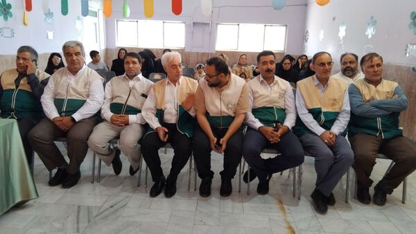مراسم استقبال از زائر اولی‌های مددجویان مرکز توانبخشی فردوس اهر