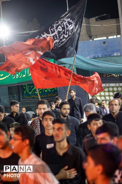 اجتماع پرشور عزاداران حسینی در  مشهد