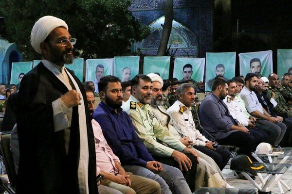 برگزاری مراسم شهدای اقتدار،ایران مقتدر در آستان مقدس بی بی سکینه (س)