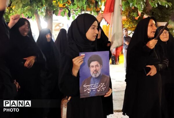 تجدید میثاق عزاداران زرقانی در شب عاشورای حسینی