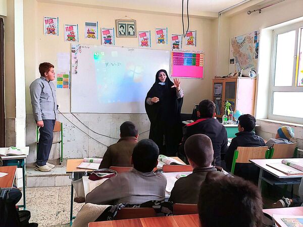 بازدید از مدارس ابتدایی شهرستان بن