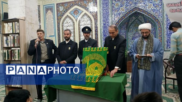 استقبال از خادمین حرم علی بن موسی الرضا در بن 