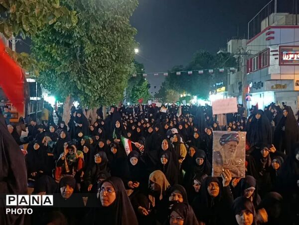 حماسه حضور فردیسی‌ها در صد و پنجاه ‌و دومین تجمع اقتدار و ایستادگی 