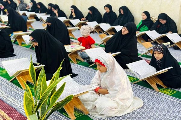 ترتیل خوانی قرآن کریم در شبانکاره