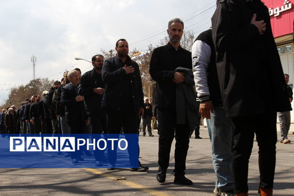حرکت دسته عزاداری شهادت حضرت امیرالمومنین