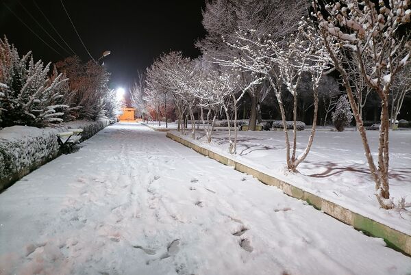 برف زمستانی مهمان دوباره‌ بروجن