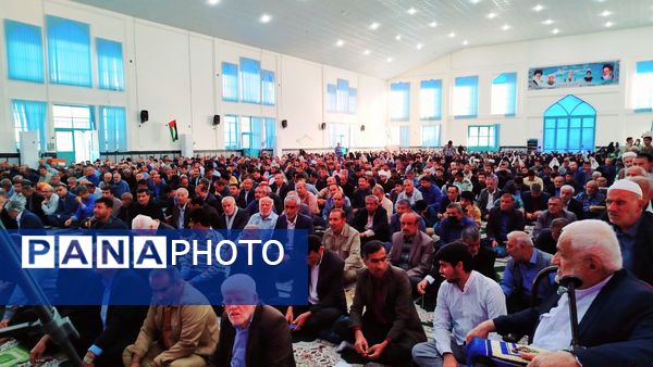 اقامه نماز عید سعید فطر در مصلی امام خمینی (ره) لنده