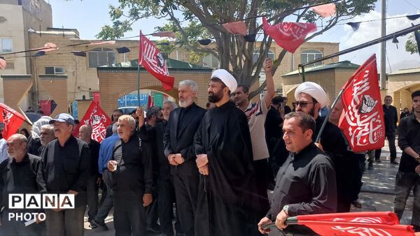 جاماندگان اربعین حسینی هم قدم تا کربلا