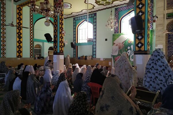 حضور امید بخش نوجوانان در اعتکاف مسجد جامع لپویی