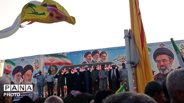 میناب به رنگ ایران؛ اجتماع گسترده «جان‌فدایان ایران»