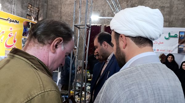 نمایشگاه دستاوردها و توانمندی بانوان روستایی در روستای بشرآباد