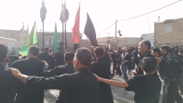 مراسم «حسن - حسین»؛ آیین سنتی در روستای نقاب