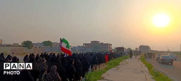 آرامش ابدی بر پیکر شهید «صیاد امید عربی» در میناب