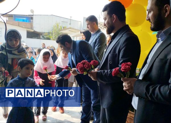 مانور بازگشایی مدارس در میاندورود