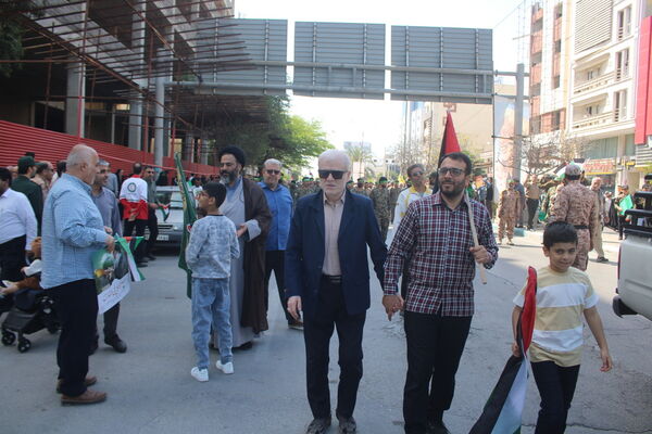 راهپیمایی روز قدس در بوشهر 