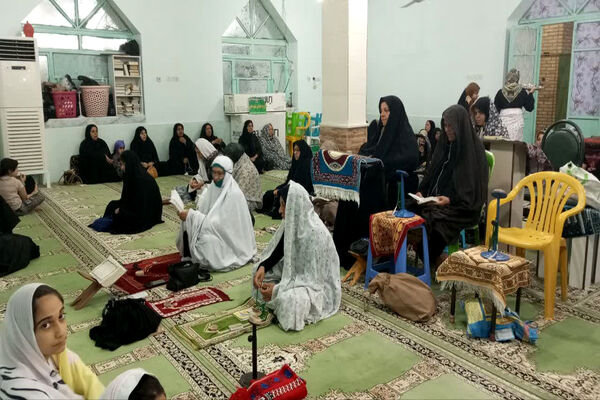 تجلیل از دختران هیات علی اکبر و پایگاه شهدا شبانکاره