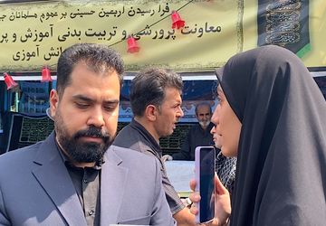 یکی از اهداف غرفه‌های فرهنگی در اربعین حسینی، آشنایی عمیق با مفاهیم کربلا، عاشورا و اربعین است